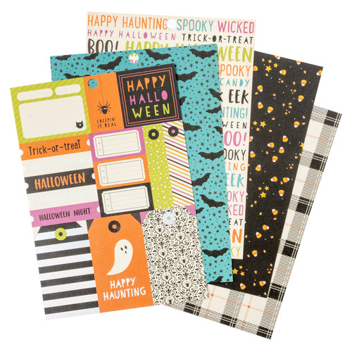 American Crafts Paper Pad 6"X8" 36/Pkg-Happy Halloween Holographic Foil ACHH4700