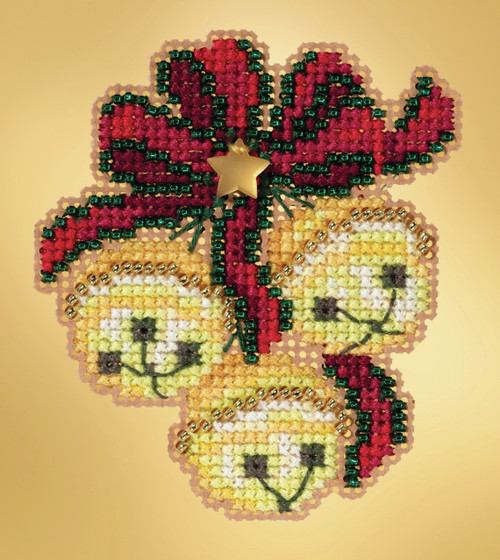 Mill Hill Counted Cross Stitch Kit 2.25"X3"-Jingle Bell (14 Count) MH181933