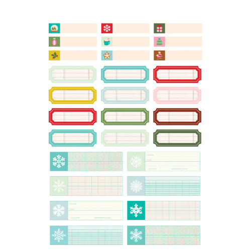 Simple Stories Sticker Book 12/Sheets-Snow Pine Lodge 5A0029RB-1GD0J