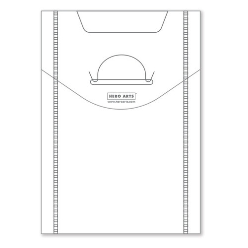 Hero Arts Storage Envelopes 5"X7" 10/Pkg-Regular - HA-HT225