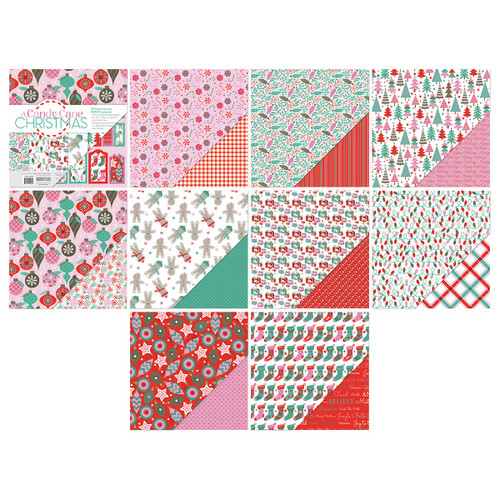 Tonic Studios Art Pad 12"x12"-A Candy Cane Christmas - 5A00228F-1G4WW
