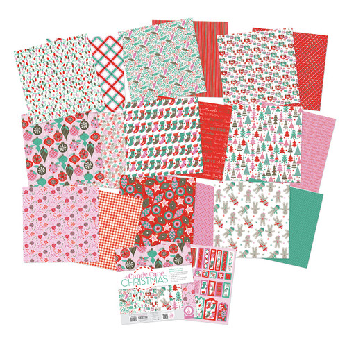 Tonic Studios Art Pad 12"x12"-A Candy Cane Christmas - 5A00228F-1G4WW