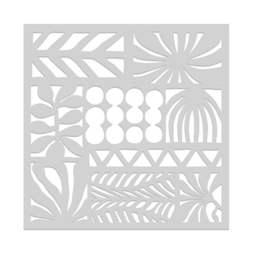 Hero Arts Stencil 6"X6"-Floral Trove - 5A00231Y-1G64F - 085700944991