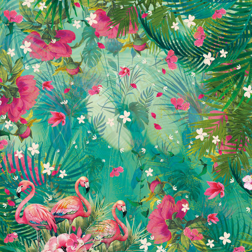 Crafter's Companion Paper Pad 6"X6"-Flamazing Flamingos 5A0022WC-1G5ZC