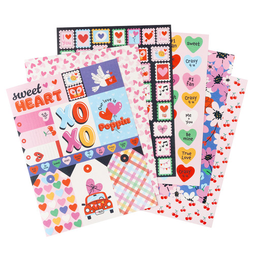 American Crafts Paper Pad 6"X8" 36/Pkg-Cutie Pie 34027436