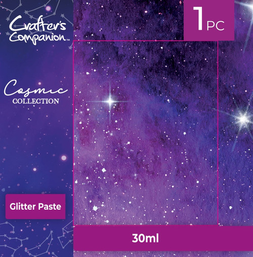 Crafter's Companion Cosmic Glitter Paste-30ml COSGLIPA - 195094109972