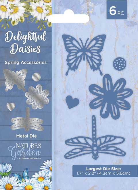 Nature's Garden Delightful Daisies Dies-Spring Accessories DDMDSA - 195094080882