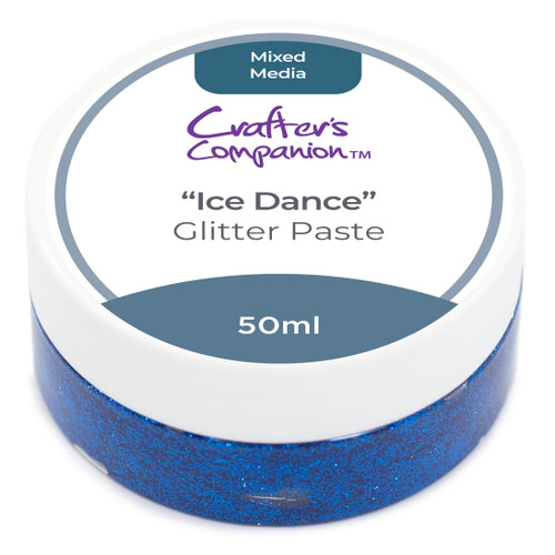 Crafter's Companion Mixed Media Glitter Paste-Ice Dance - CCMMGP-ICDA - 195094095442