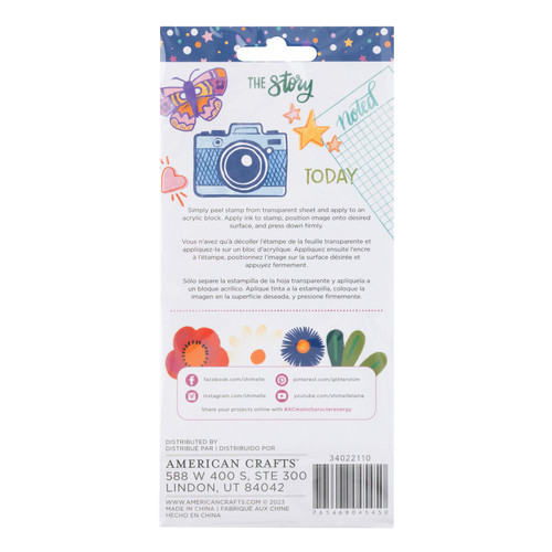 Shimelle Main Character Energy Clear Stamps-10/Pkg - SHMCE110