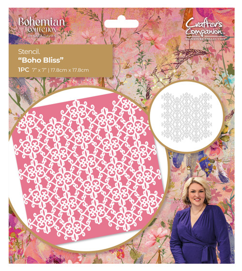 Sara Signature Bohemian Stencil-Boho Bliss - BOHBOBL - 195094089083