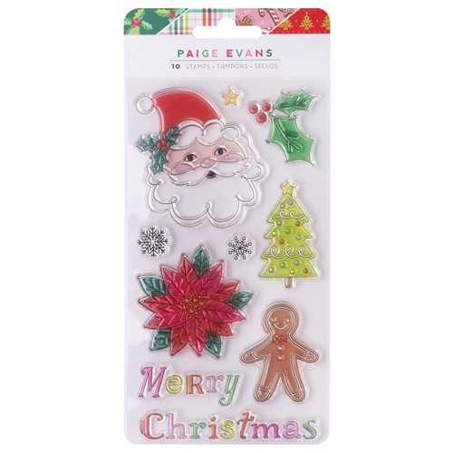 Paige Evans Sugarplum Wishes Clear Stamps 10/Pkg- - PE022003 - 765468044651 Paige Evans Sugarplum Wishes Clear Stamps 10/Pkg- - PE022003 - 765468044651