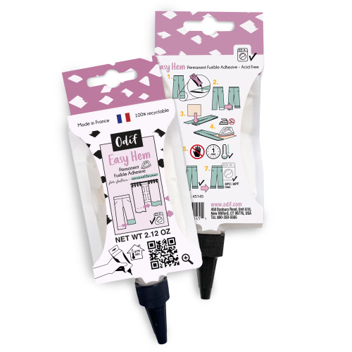 Odif USA Easy Hem Permanent Fusible Adhesive-12.2oz - 5A0029RJ-1GCZ7 - 695301451455