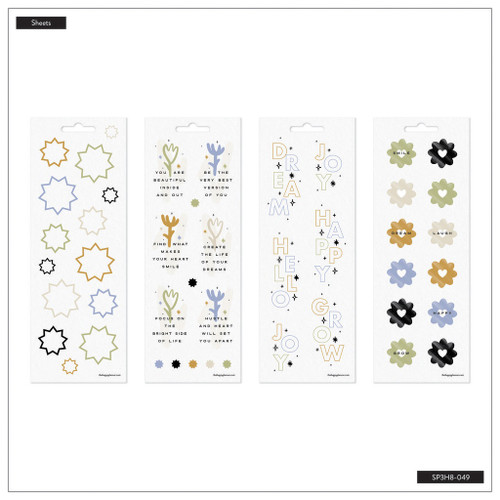 Happy Planner Sticker Sheets 8/Sheets-Quirky Plans, 117 Pieces 5A002605-1G8RJ