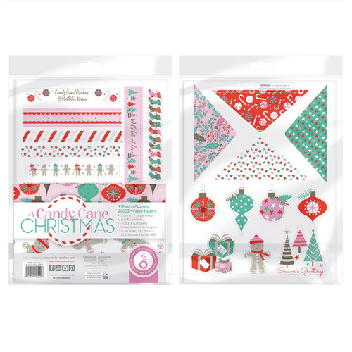 Tonic Studios Topper Set-A Candy Cane Christmas - 5A00228K-1G54H Tonic Studios Topper Set-A Candy Cane Christmas - 5A00228K-1G54H
