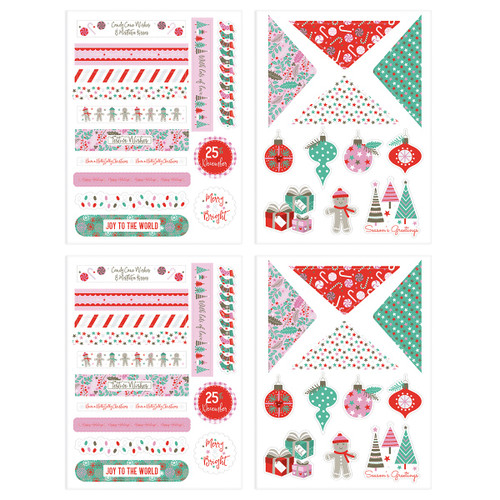 Tonic Studios Topper Set-A Candy Cane Christmas - 5A00228K-1G54H Tonic Studios Topper Set-A Candy Cane Christmas - 5A00228K-1G54H