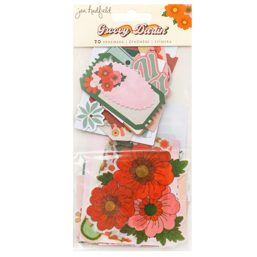 Jen Hadfield Groovy Darlin' Ephemera-Journaling - A5002644-G18YM - 765468087597