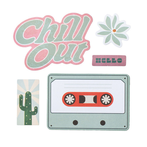 Jen Hadfield Groovy Darlin' Ephemera-Journaling - A5002644-G18YM Jen Hadfield Groovy Darlin' Ephemera-Journaling - A5002644-G18YM