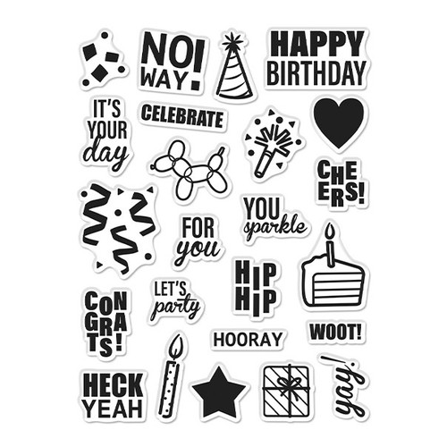Hero Arts Clear Stamps 3"X4"-Your Day Messages 5A0025RS-1G8HY