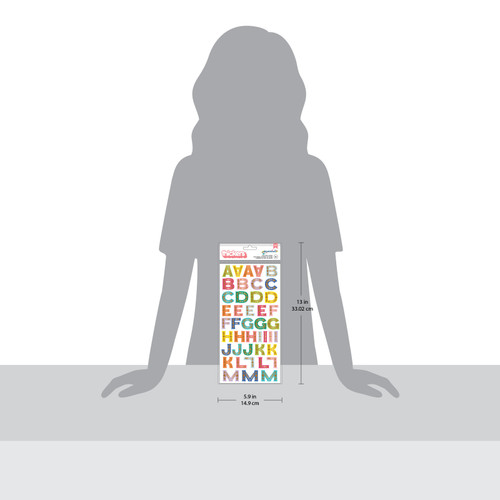 Paige Evans Adventurous Thickers-Alphabet - A5002621-G18TF Paige Evans Adventurous Thickers-Alphabet - A5002621-G18TF