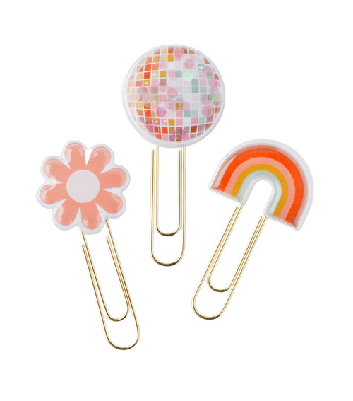 Jen Hadfield Groovy Darlin' Paper Clips-Icons - A500263W-G18YN Jen Hadfield Groovy Darlin' Paper Clips-Icons - A500263W-G18YN