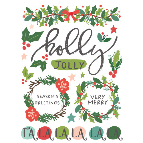 Santa's Village Rub-Ons-6"X8" - 5A0029R0-1GD0L Santa's Village Rub-Ons-6"X8" - 5A0029R0-1GD0L