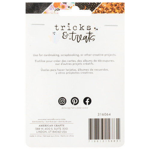 Paige Evans Tricks & Treats Sequins And Trims-4 Pieces - 5A0027CJ-1G9N4 Paige Evans Tricks & Treats Sequins And Trims-4 Pieces - 5A0027CJ-1G9N4