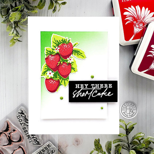 Hero Arts Color Layering Clear Stamps 4"X6"-Strawberries HA-CM539