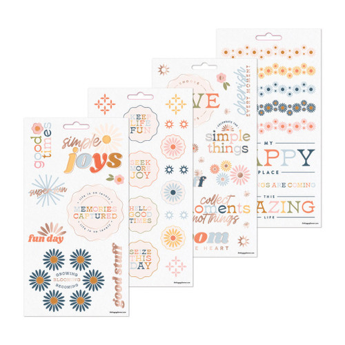 Happy Planner Sticker Sheets 5/Sheets-Simple Joys 5A0028CQ-1GBDG