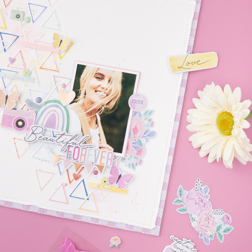 American Crafts Rainbow Avenue Ephemera Die-Cuts 75/Pkg-Floral - 34025942 American Crafts Rainbow Avenue Ephemera Die-Cuts 75/Pkg-Floral - 34025942