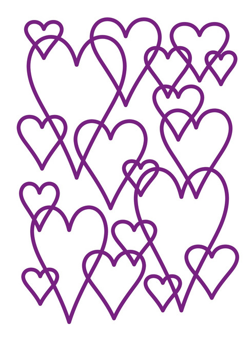 Crafter's Companion Mask-Entwined Hearts 5A0020L1-1G383