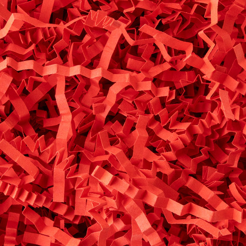 American Crafts Handmade Paper Shredded Paper 1lb-Red 34017594