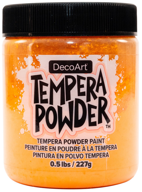 DecoArt Tempera Powder 0.5lb-Orange - 5A0020M5-1G398 - 766218148483 DecoArt Tempera Powder 0.5lb-Orange - 5A0020M5-1G398 - 766218148483