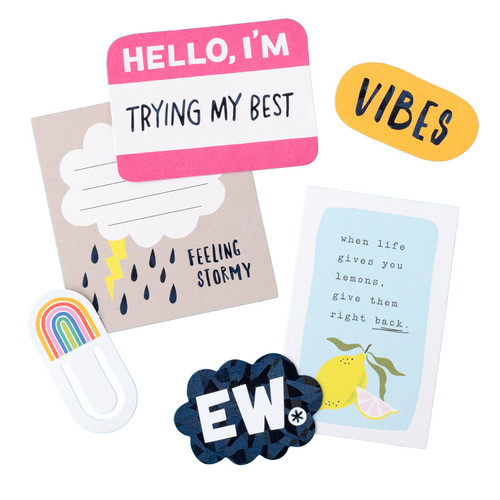 American Crafts Whatevs Ephemera Die-Cuts 45/Pkg-Jouranling, Black Foil - 34030594 American Crafts Whatevs Ephemera Die-Cuts 45/Pkg-Jouranling, Black Foil - 34030594