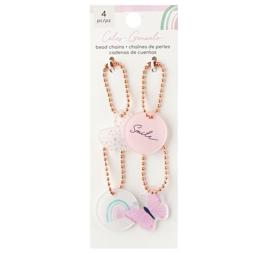 American Crafts Rainbow Avenue Bead Chains-4/Pkg - 34025872 - 765468075716