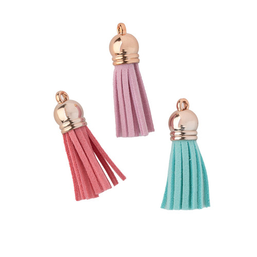 American Crafts Rainbow Avenue Tassels-6/Pkg - 34025875