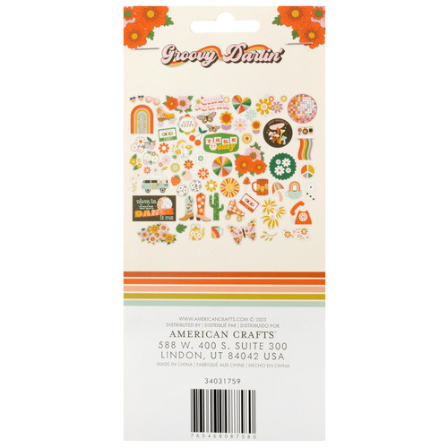 Jen Hadfield Groovy Darlin' Ephemera-Icons - A5002643-G18ZK Jen Hadfield Groovy Darlin' Ephemera-Icons - A5002643-G18ZK