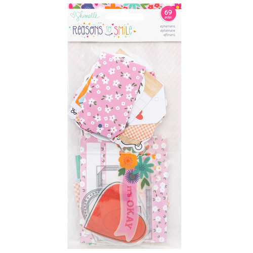 Shimelle Reasons To Smile Ephemera-Journaling - 5A0026KT-1G93P - 765468086569