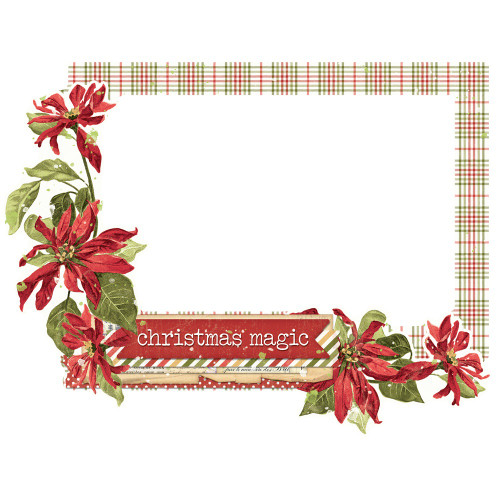 Simple Vintage Yuletide Chipboard-FRAMES 5A0029VS-1GD8F