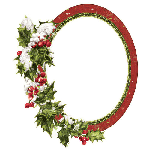 Simple Vintage Yuletide Chipboard-FRAMES 5A0029VS-1GD8F