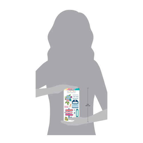 Paige Evans Adventurous Acrylic Stamp Set-15/Pkg - 5A003FXP-G18SY