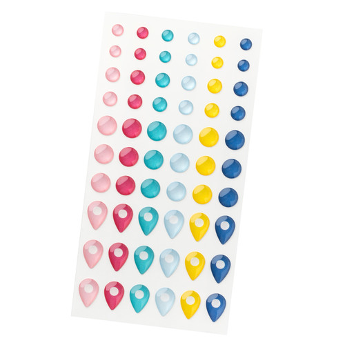 Paige Evans Adventurous Enamel Dots-60/Pkg - 5A003FXY-G18SZ