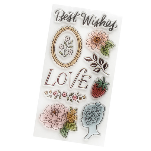 Maggie Holmes Forever Fields Acrylic Stamp Set-10/Pkg - A5002633-G18VS Maggie Holmes Forever Fields Acrylic Stamp Set-10/Pkg - A5002633-G18VS
