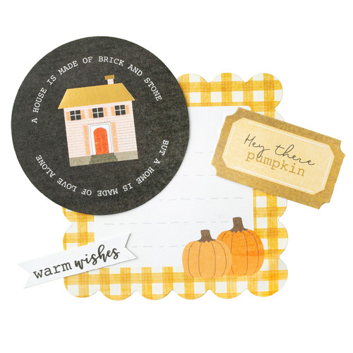 American Crafts Farmstead Harvest Ephemera Die-Cuts 62/Pkg-Journaling - Gold Foil - ACFH4733