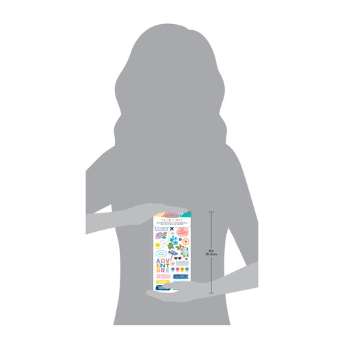 Paige Evans Adventurous Rub-On Sheets-2/Pkg - 5A003FXT-G18TQ