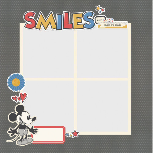 Simple Stories Simple Pages Page Pieces-Say Cheese Classic Mouse 5A0029VH-1GD9D