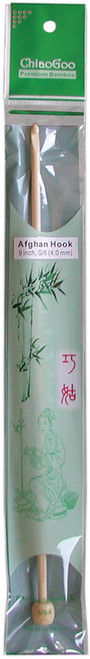 ChiaoGoo Bamboo Crochet Hook 6"-Size G6/4mm - 1022-G - 0812208021028