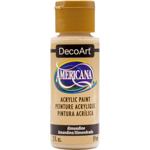 DecoArt Americana Acrylic Paint 2oz-Almondine - DA-403 - 766218143877