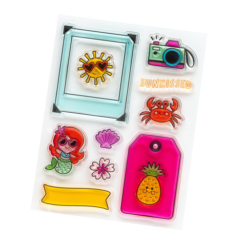 Pebbles Fun In The Sun Clear Stamps-11/Pkg - 34030664