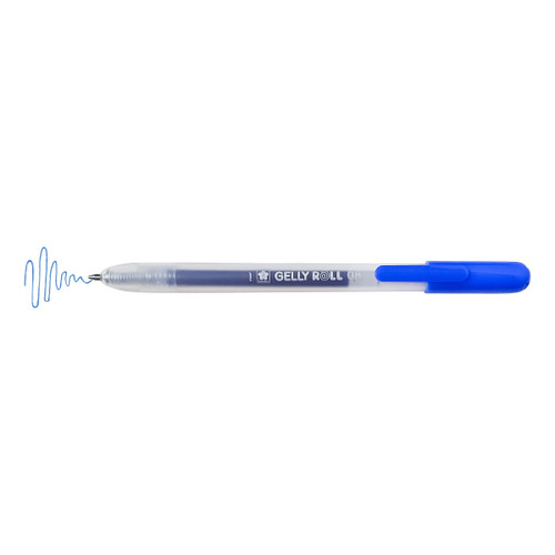 Sakura Gelly Roll Retractable Medium Point Pen Open Stock-Blue - GRR348-76 Sakura Gelly Roll Retractable Medium Point Pen Open Stock-Blue - GRR348-76