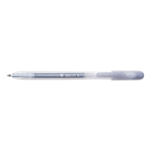 Sakura Gelly Roll Retractable Medium Point Pen Open Stock-Silver - GRR348-79 - 084511348790
